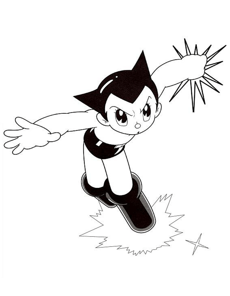 Coloriage Astro Boy cool