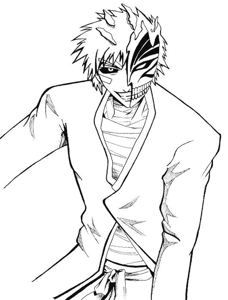 Coloriage Ichigo Kurosaki Image