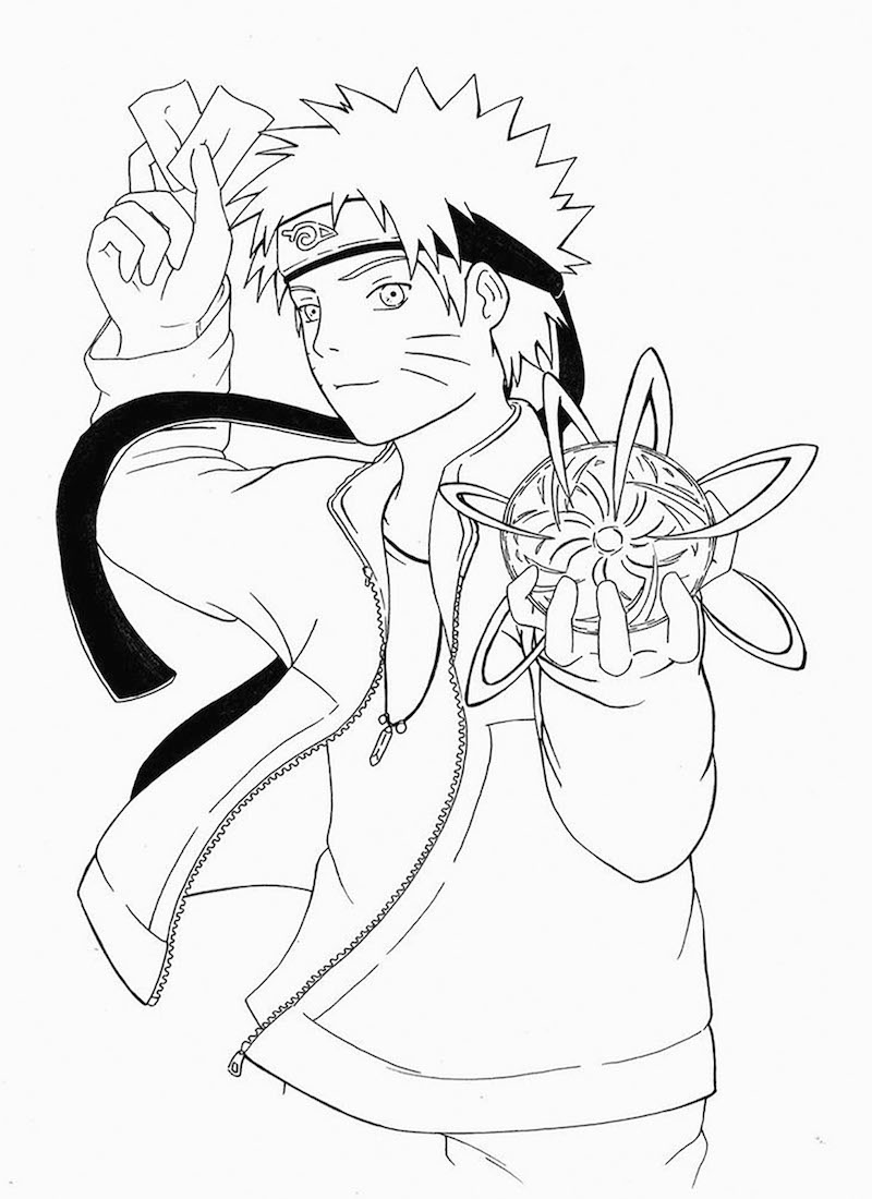 Coloriage Image de Naruto