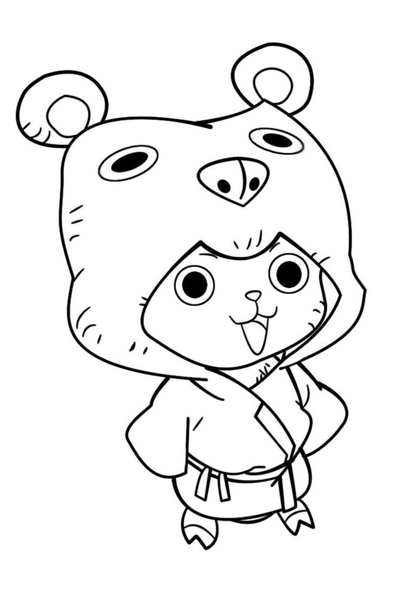 Coloriage Photo De Bébé Tony Tony Chopper