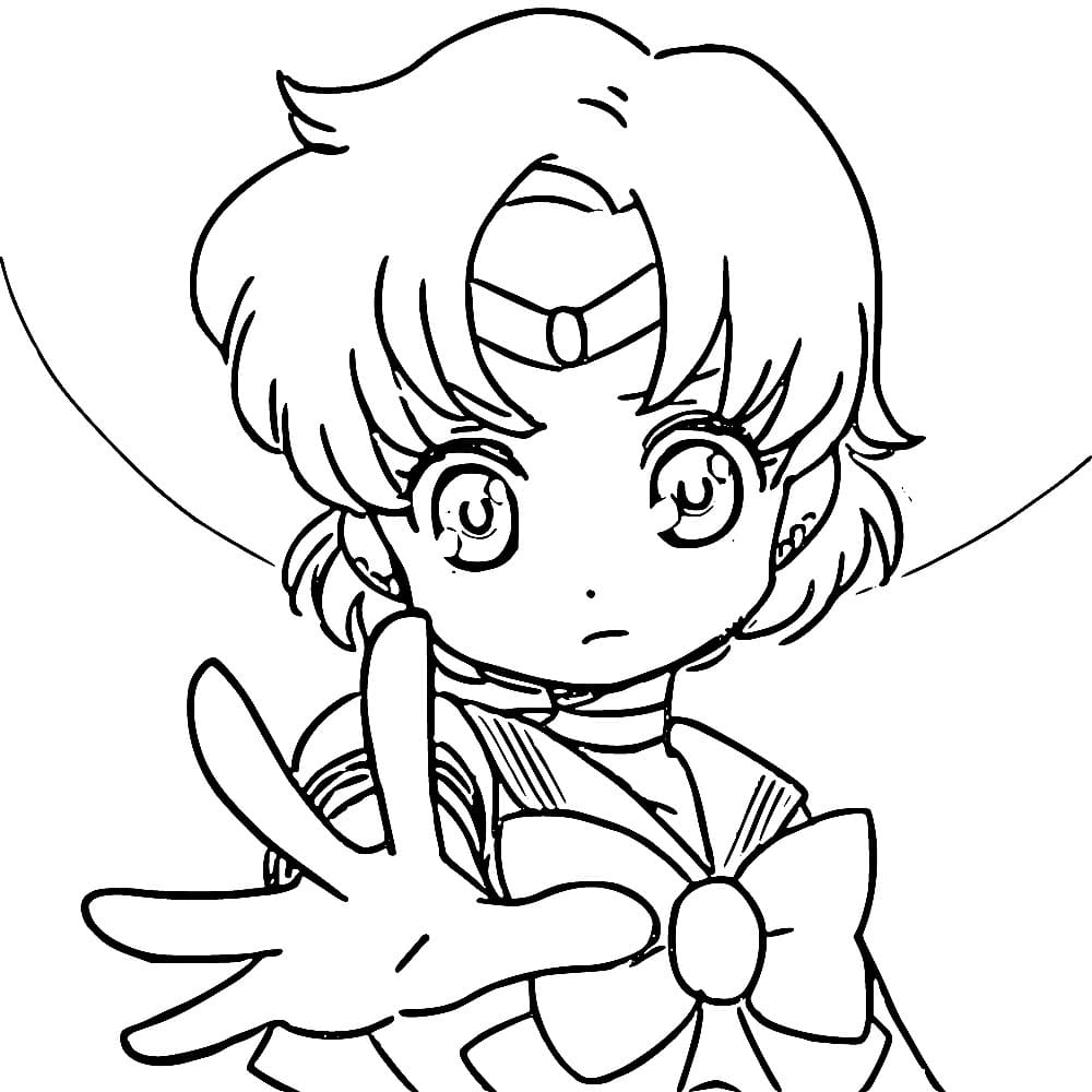 Coloriage Ami Mizuno imprimable