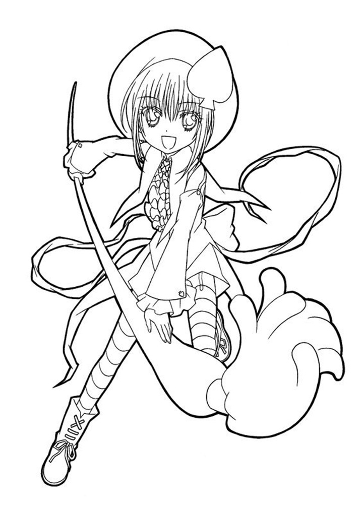 Coloriage Belle Cardcaptor Sakura imprimable