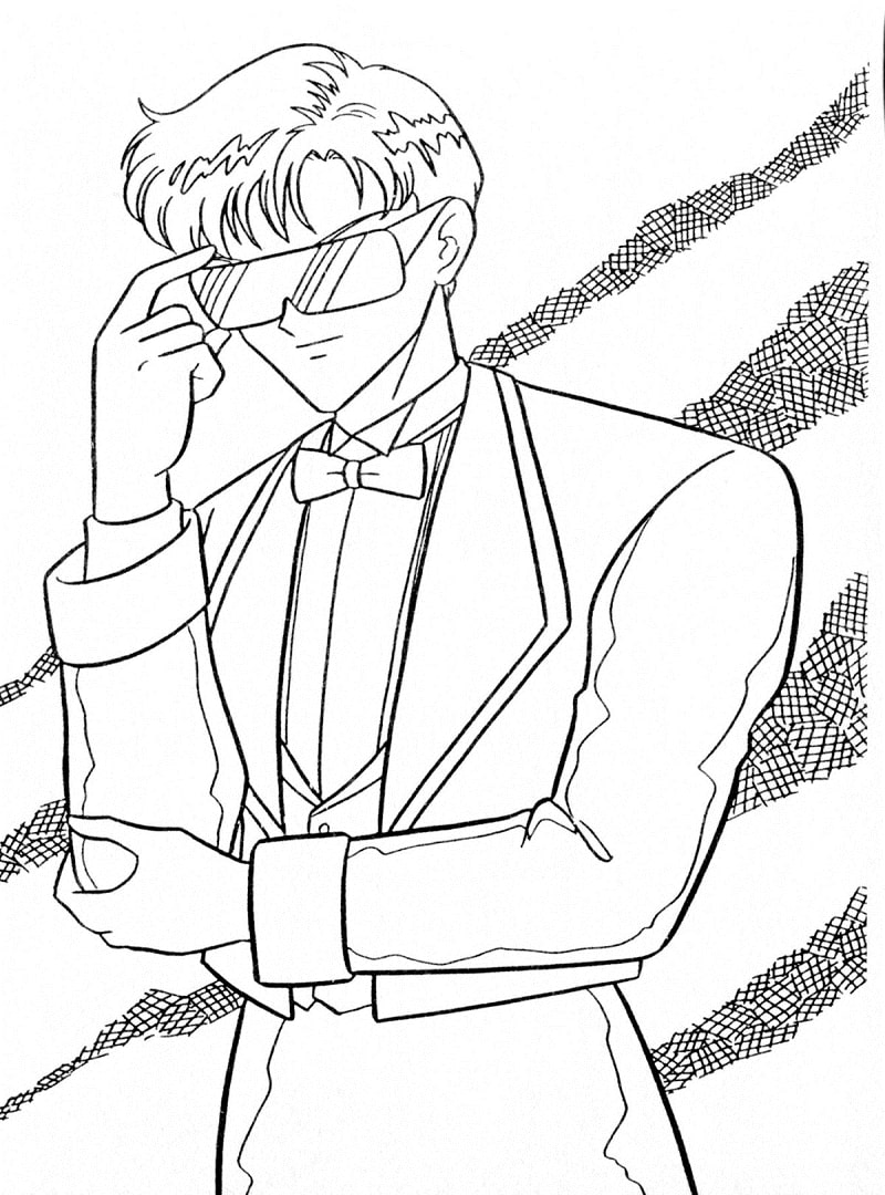 Coloriage Bon Mamoru Chiba