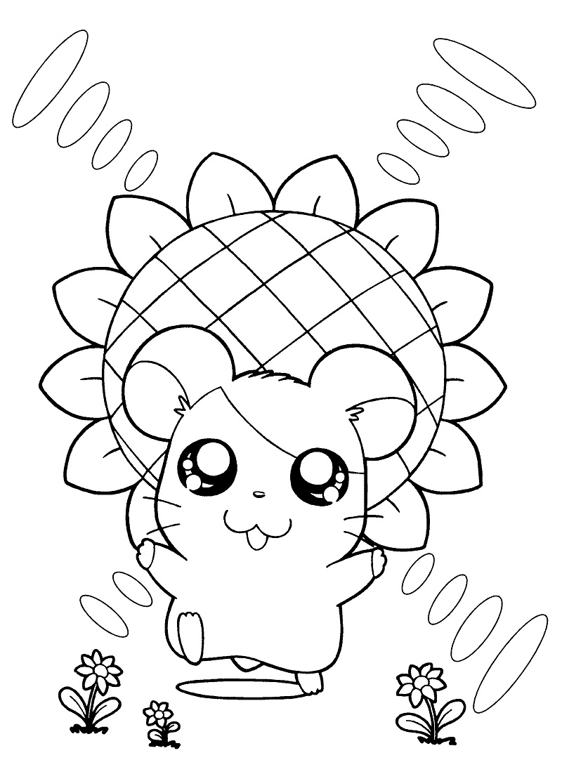 Coloriage Grand Hamtaro