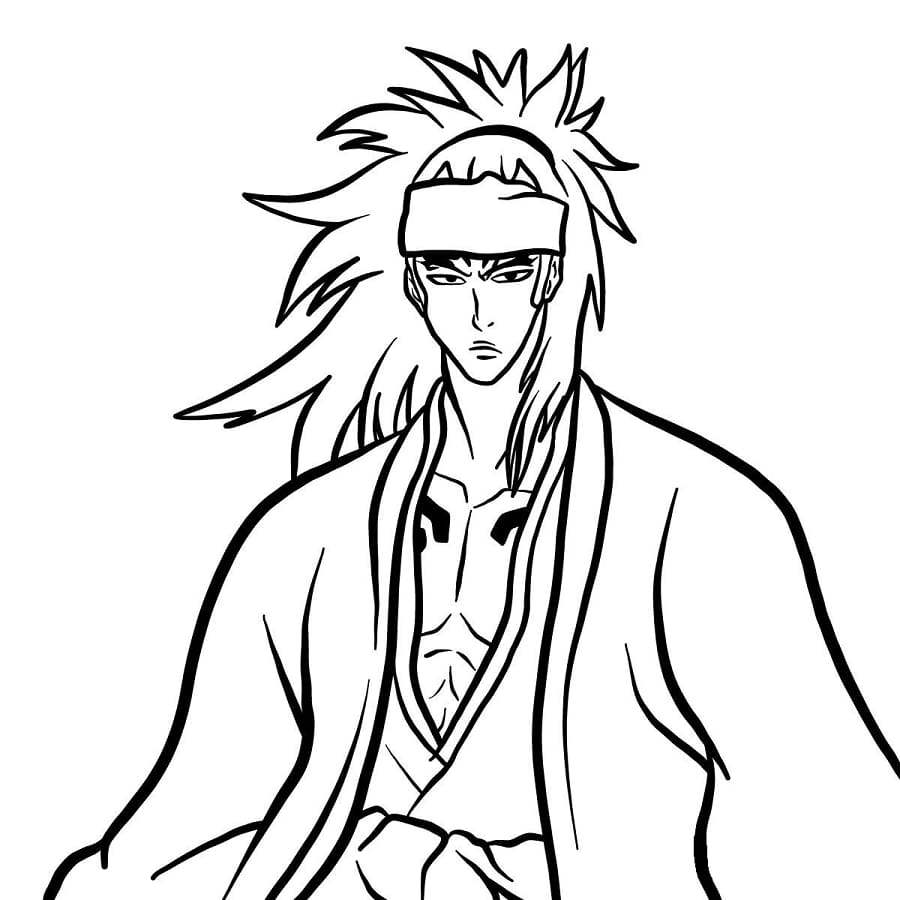 Coloriage HD Renji Abarai Image