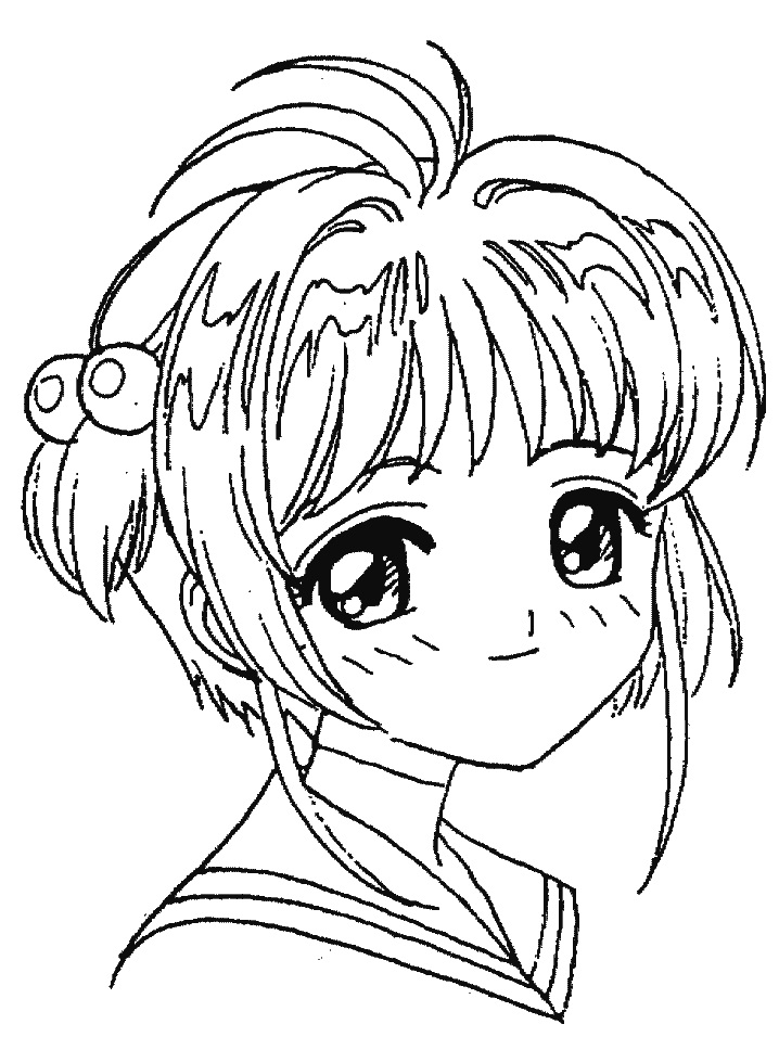 Coloriage Image Cardcaptor Sakura gratuite