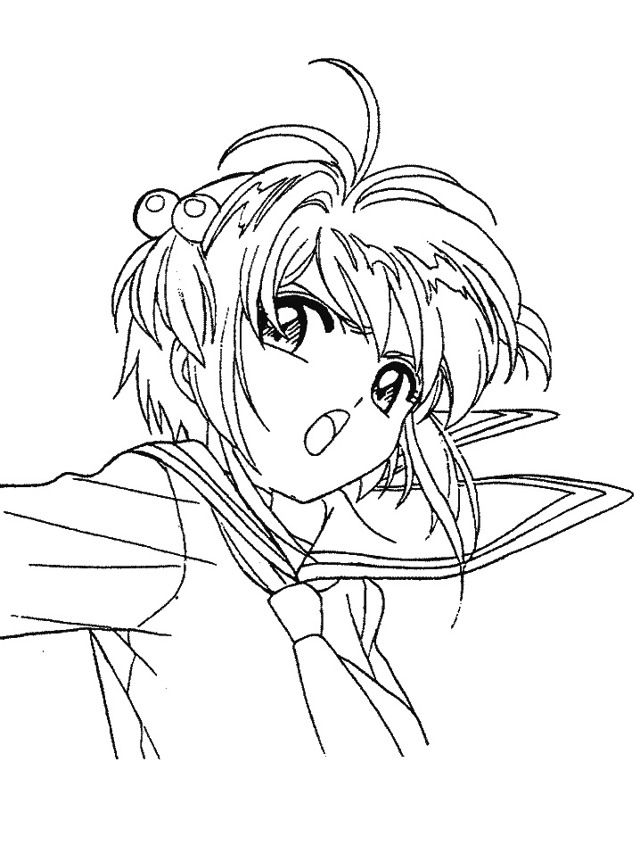 Coloriage Image gratuite Cardcaptor Sakura