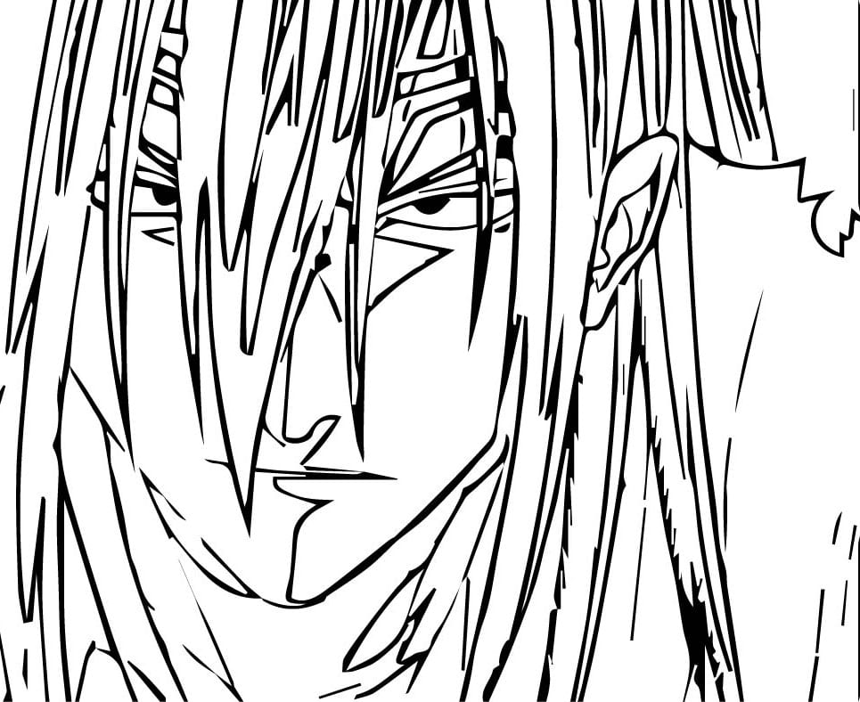 Coloriage Image Renji Abarai Imprimable