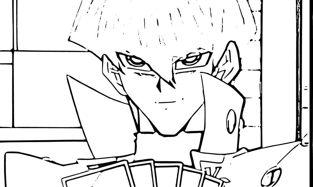 Coloriage Dessin de Seto Kaiba