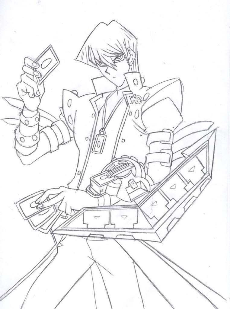 Coloriage Impression Seto Kaiba