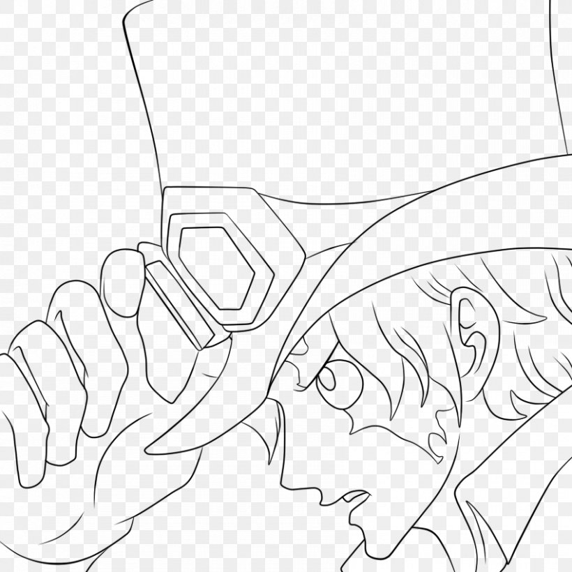 Coloriage Dessin de Sabo One Piece