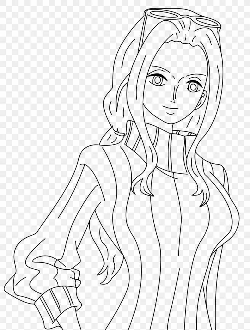 Coloriage Dessiner Nico Robin facilement