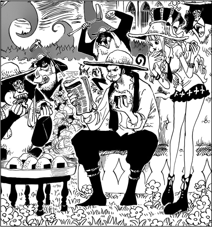 Coloriage One Piece Perona