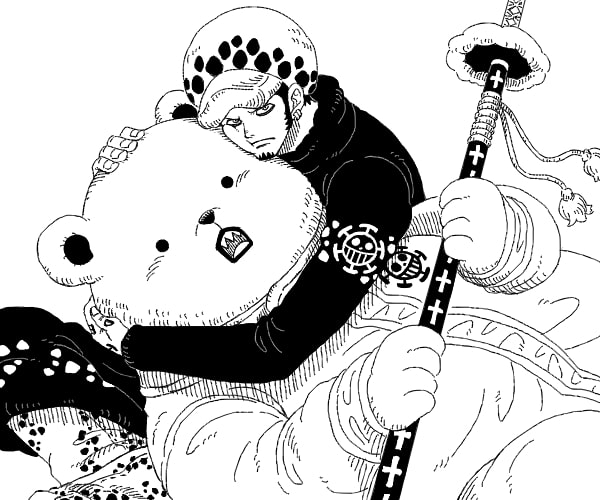 Coloriage One Piece Bepo 2