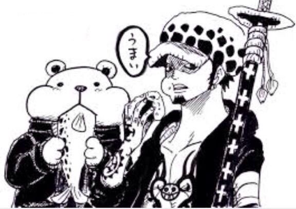 Coloriage One Piece Bepo 7