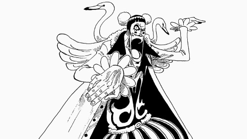 Coloriage One Piece Bentham 8