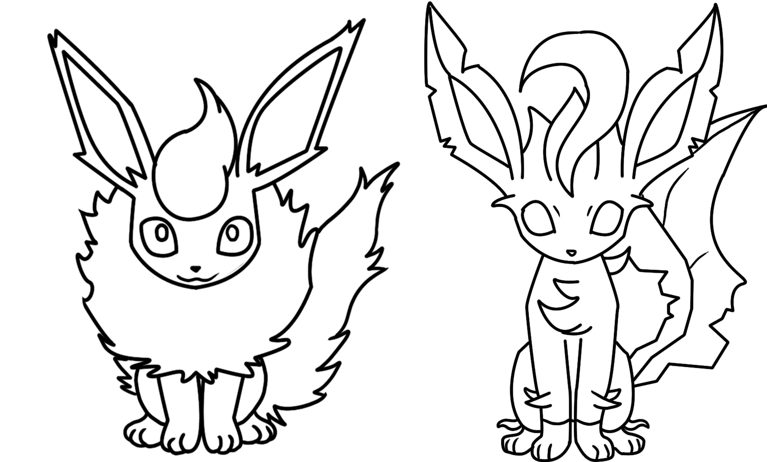 Coloriage Pokémon Pyroli 8