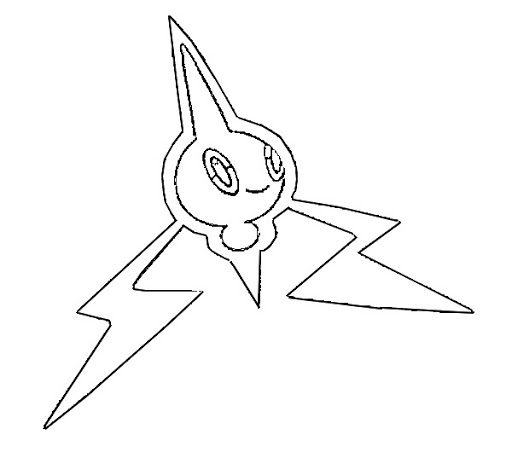 Coloriage Rotom