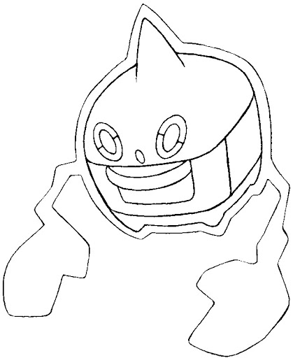 Coloriage Pokémon Rotom 2