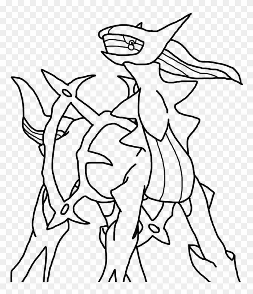 Coloriage Dessiner Pokémon Arceus Imprimable