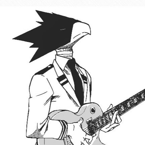 Coloriage Dessinez Fumikage Tokoyami jouant de la guitare