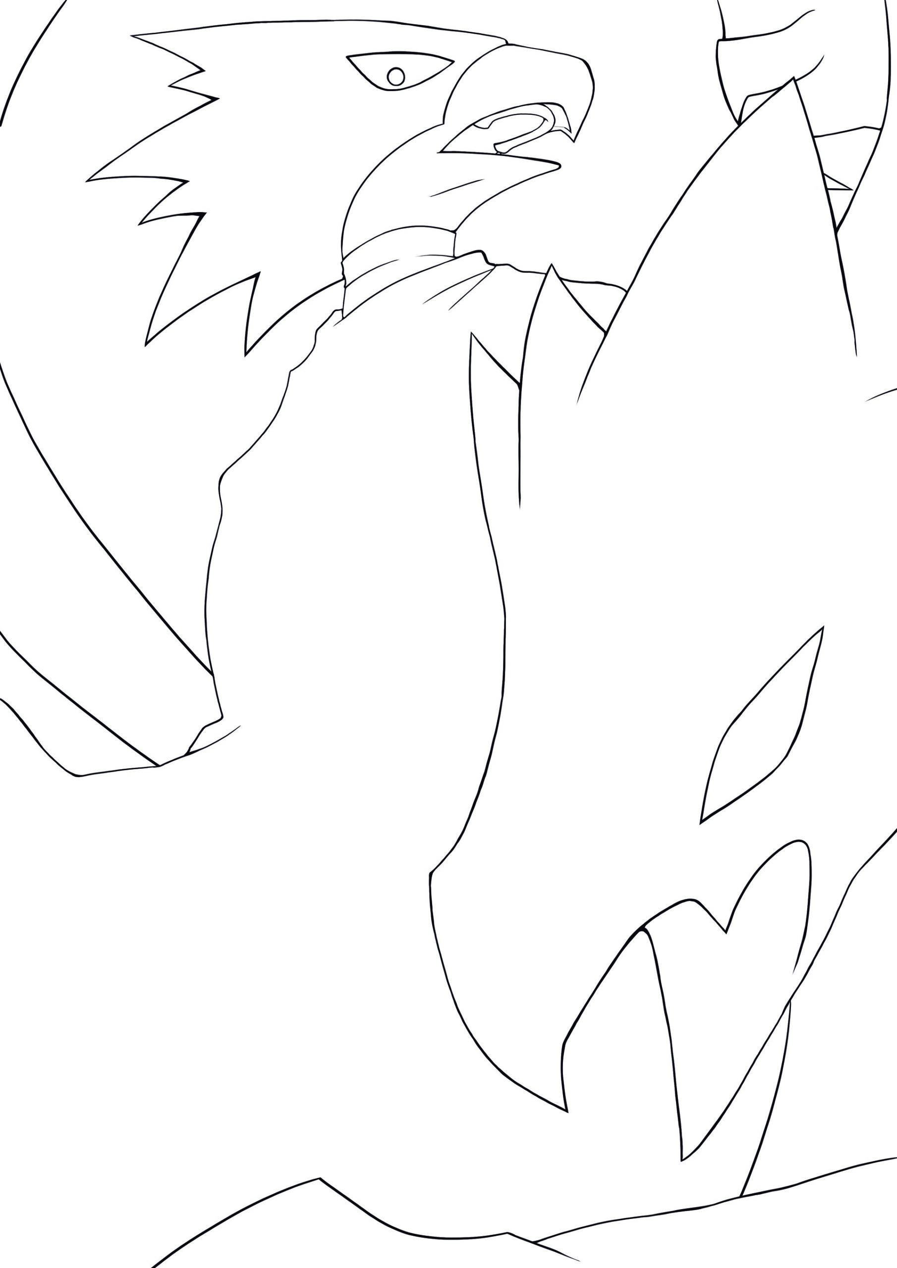 Coloriage Dessinez Fumikage Tokoyami simplement