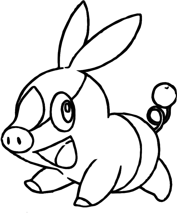 Coloriage Pokémon Gruikui 2