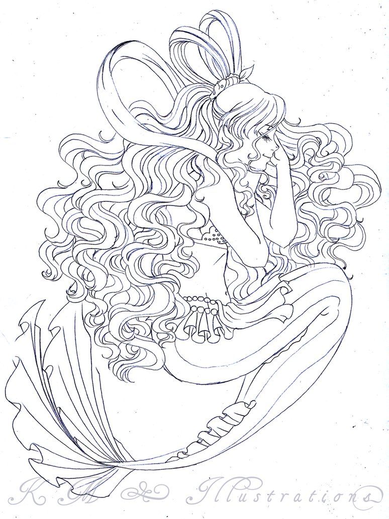 Coloriage Shirahoshi 3