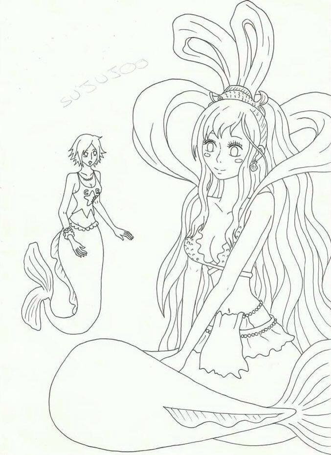 Coloriage Shirahoshi 5