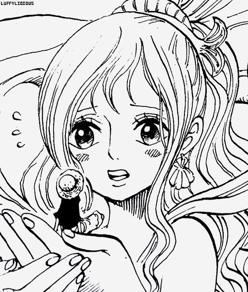 Coloriage Shirahoshi 7