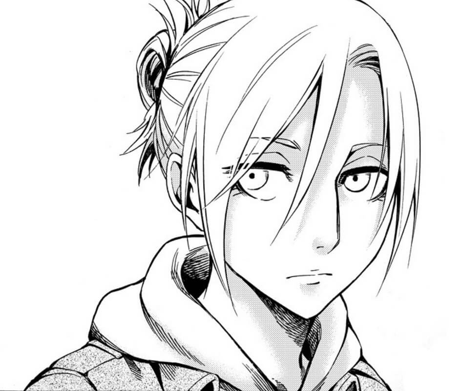 Coloriage Dessine Annie Leonhart très sérieusement