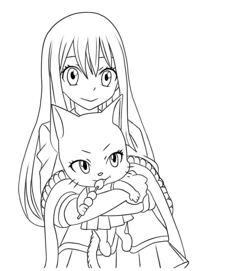 Coloriage Wendy avec Carla