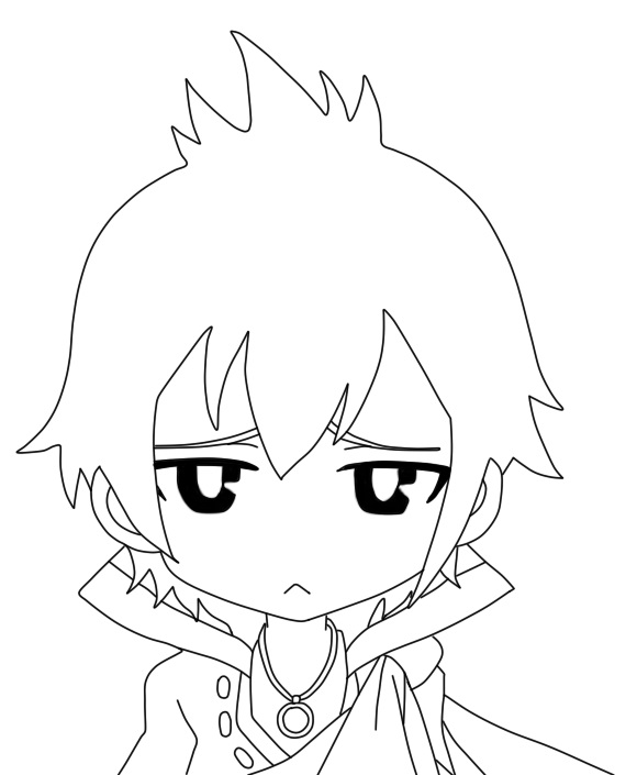 Coloriage Chibi Zeref