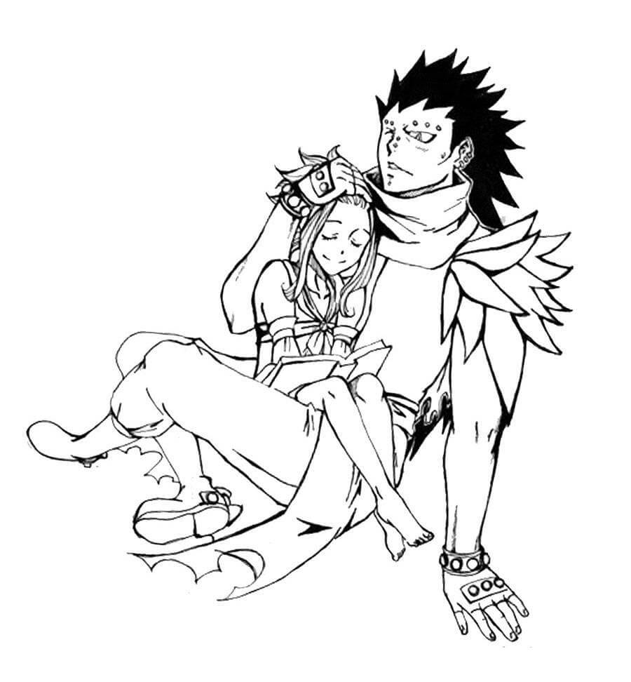 Coloriage Gajil et Levy