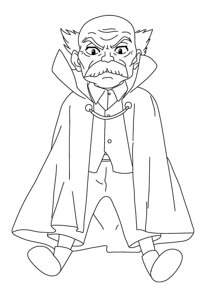 Coloriage Makarov Dreyar