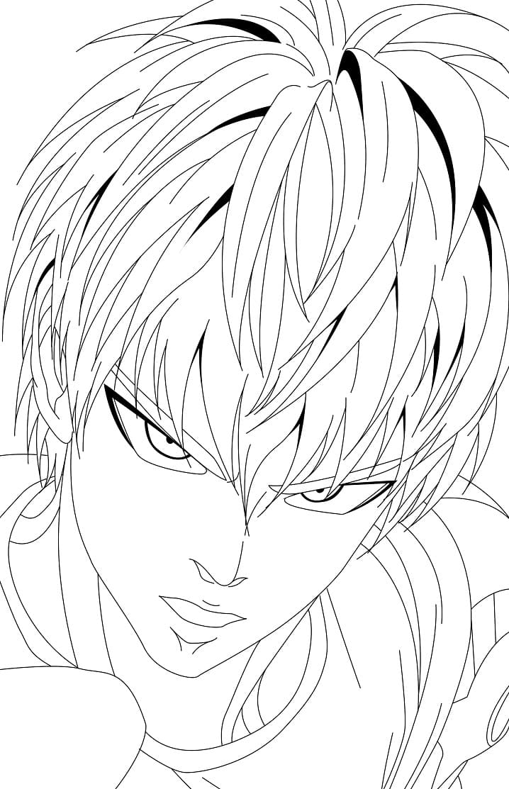 Coloriage Génial Genos