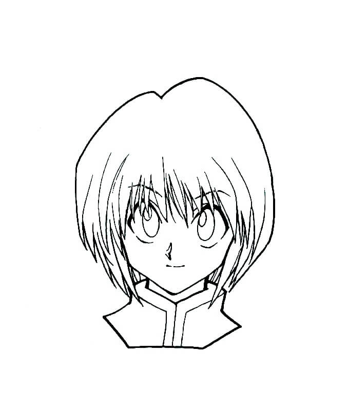 Coloriage kurapika affronter