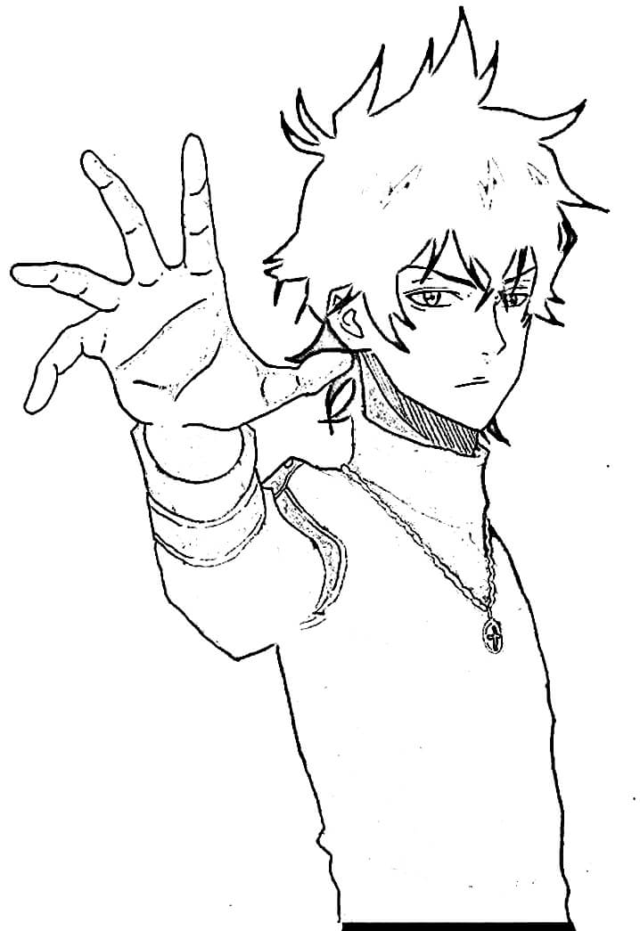 Coloriage Yuno cool