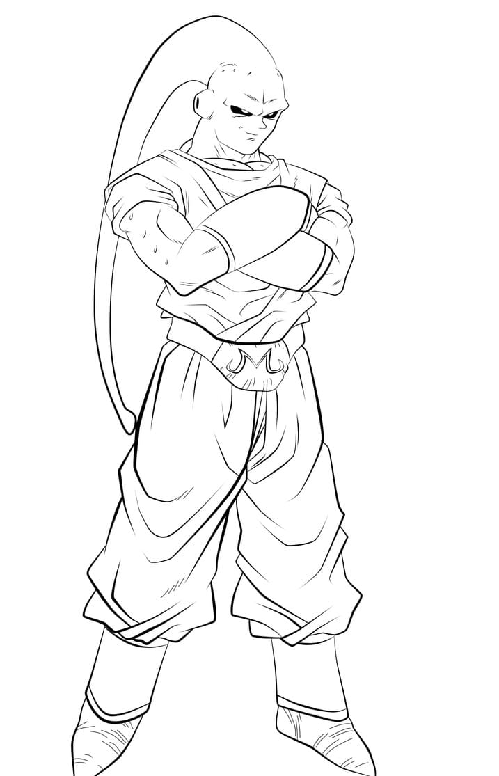 Coloriage Bon Majin Buu