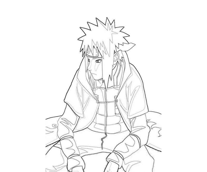 Coloriage Minato