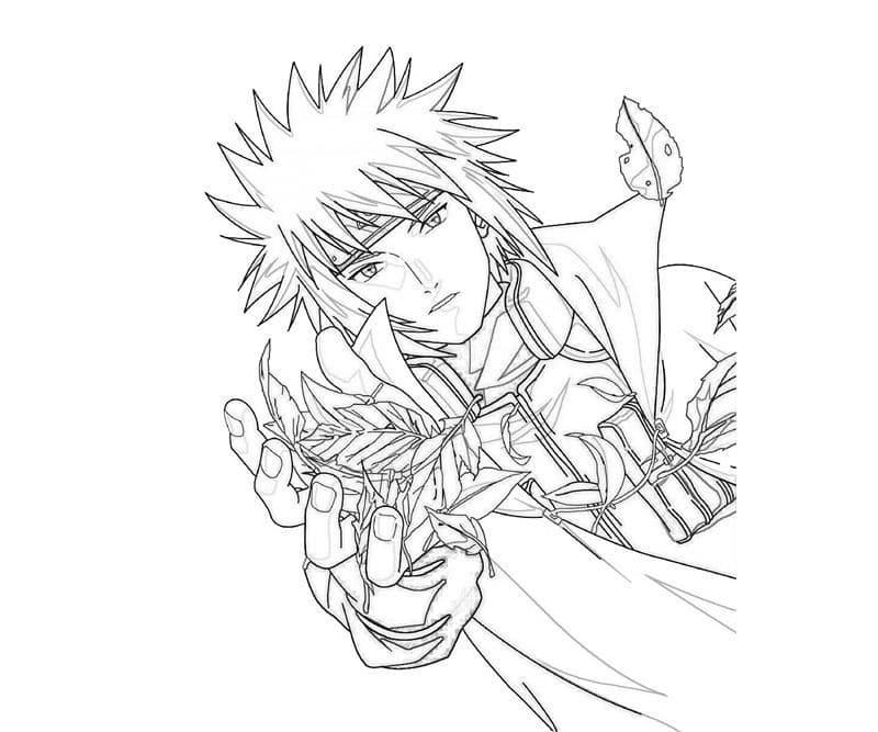 Coloriage Minato cool