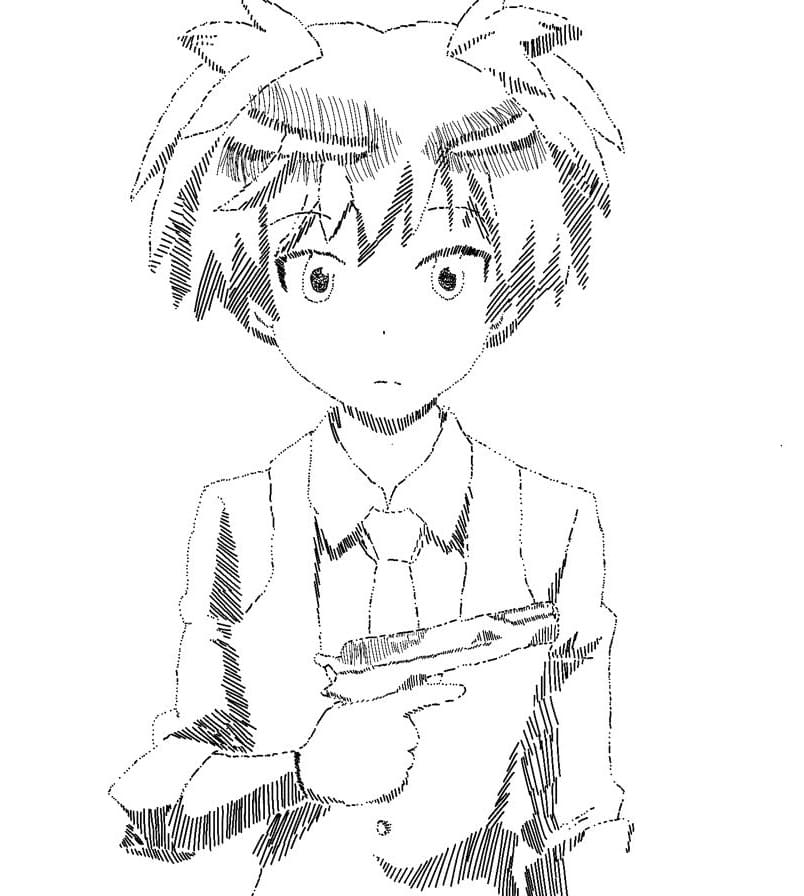 Coloriage Nagisa