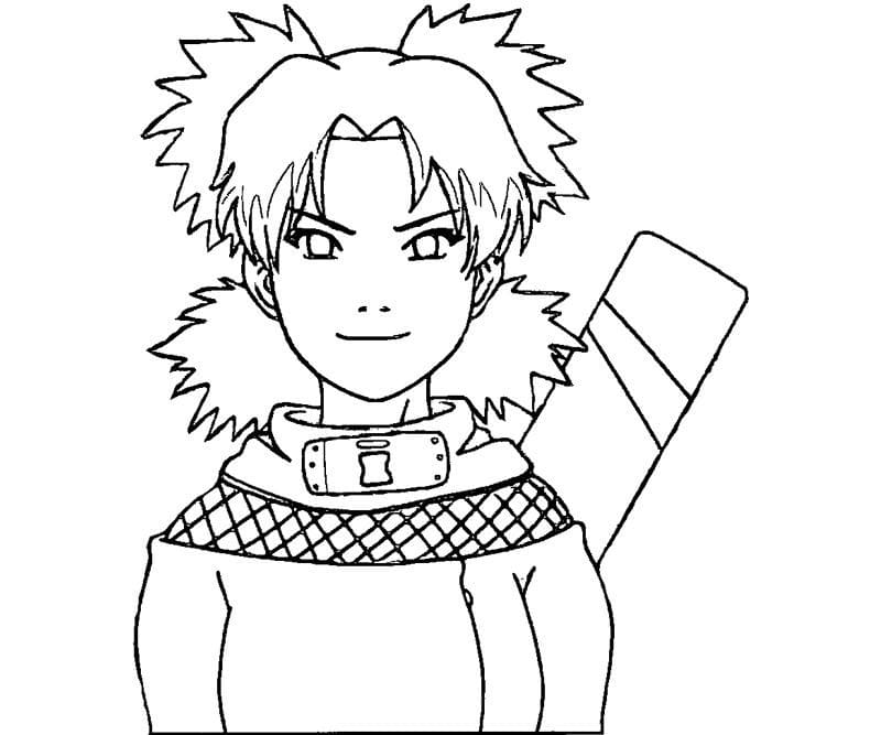 Coloriage Temari 1