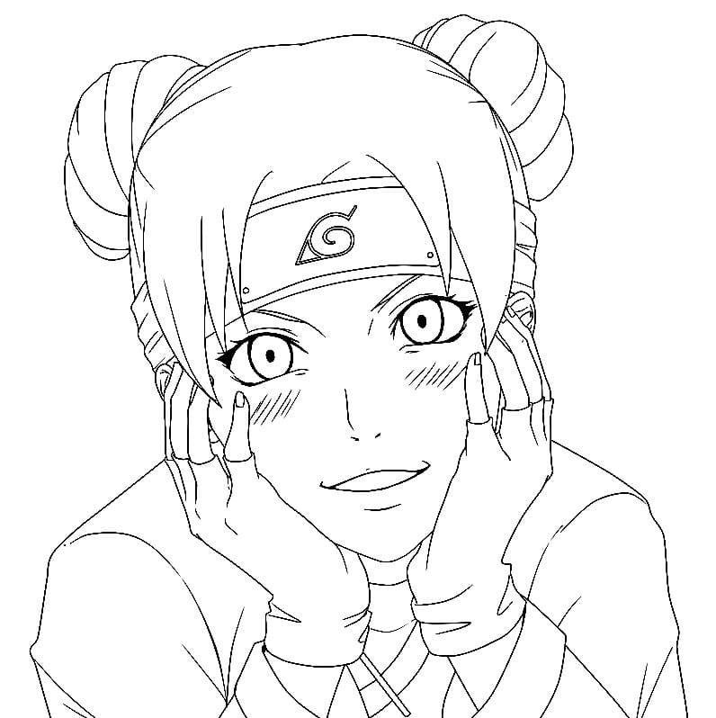 Coloriage Adorable Tenten