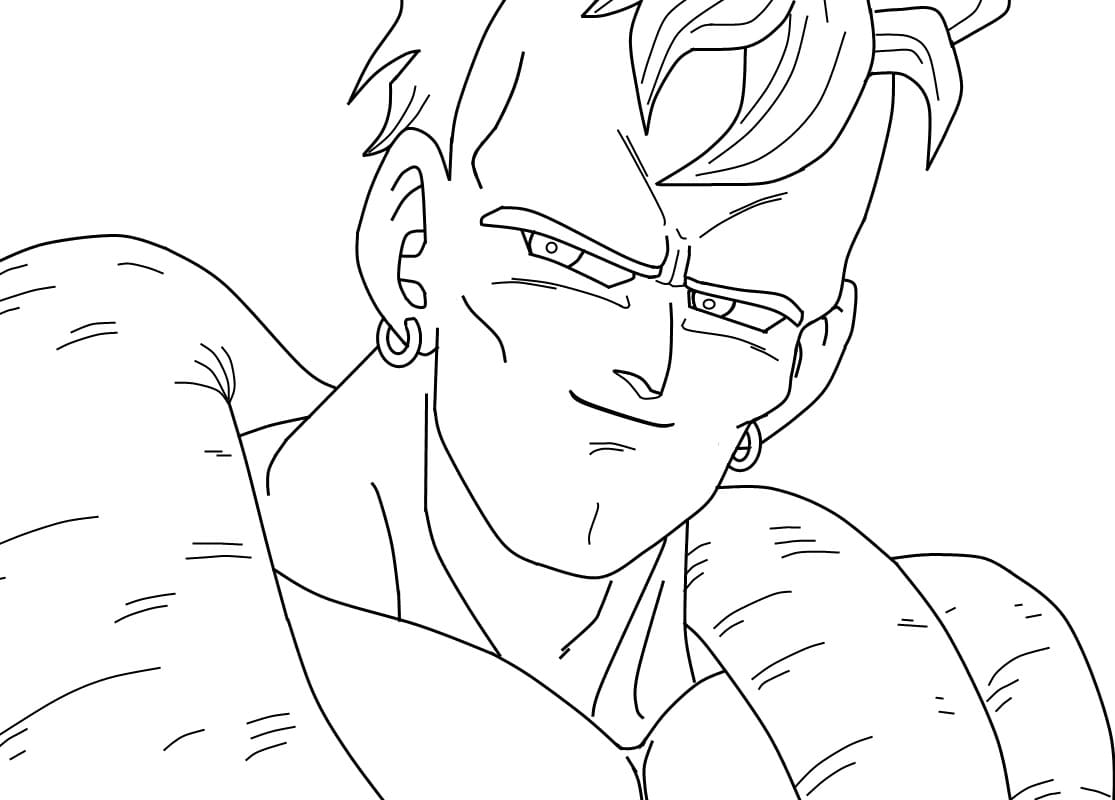 Coloriage Android 16 Sourit