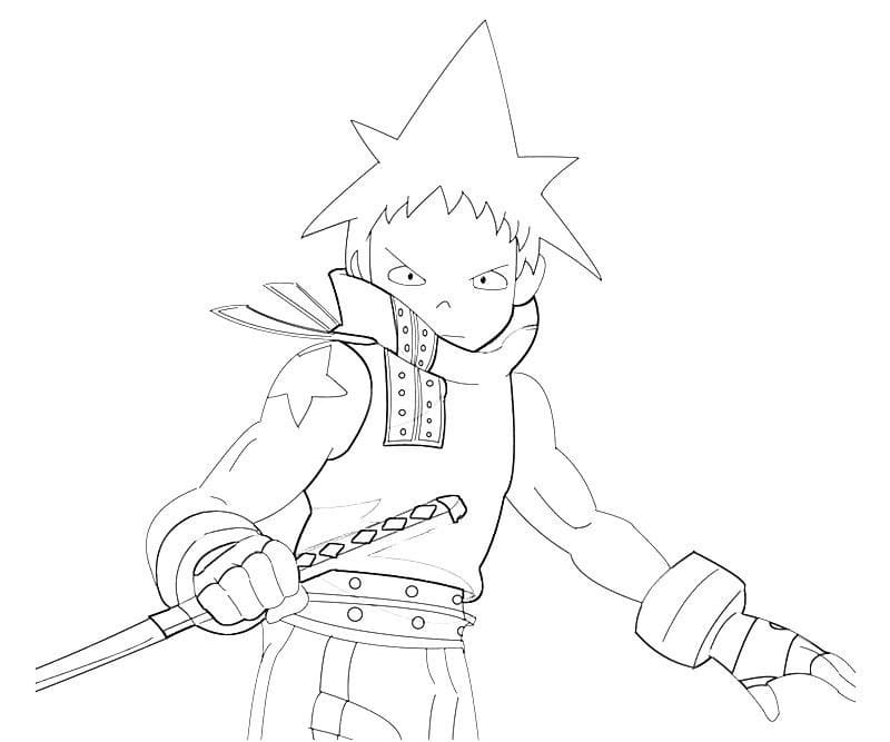 Coloriage Black Star génial