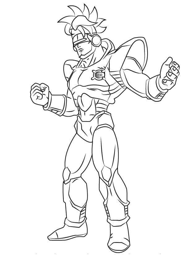 Coloriage Cool Android 16