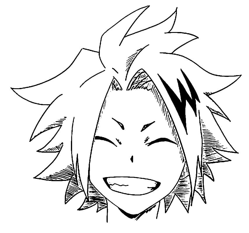 Coloriage Denki Kaminari 5