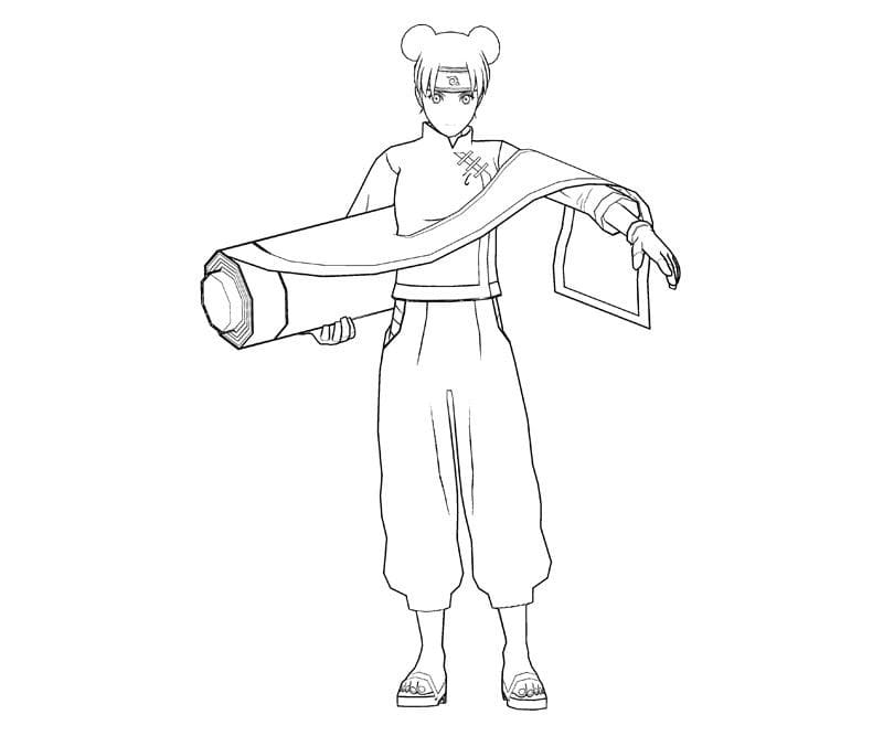 Coloriage Génial Tenten