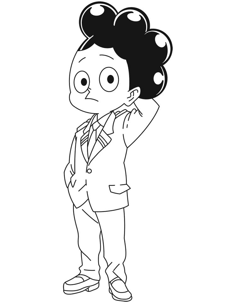 Coloriage Minoru Mineta 1